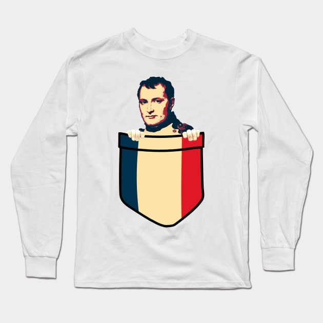 Napoleon In My Pocket Long Sleeve T-Shirt by Nerd_art